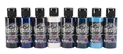 Createx Colros Kent Lind Wicked Colors Cool Set, 57 ml (W114-00) von Createx
