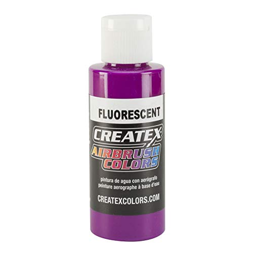 Createx Farbe, 60 ml, Fluoreszierend Violett von Createx