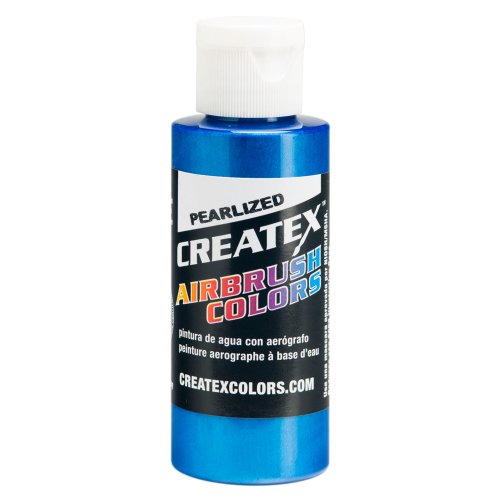 Createx Farbe 120 ml Perlglanz-Lack – Blau von Createx