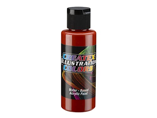 Createx Illustration Colors 5010 Transparent Berlin Airbrush Fire Red 60 ml von Createx