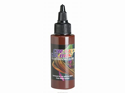 Createx Illustration Colors 5064 Transparent Burnt Sienna 60ml von Createx