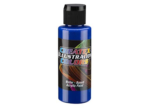 Createx Illustration Colors 5640 Transparent Ultramarine Blue 60 ml von Createx