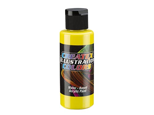 Createx Illustration Colors 5643 Transparent Bismuth Vanadate Yellow 60 ml von Createx