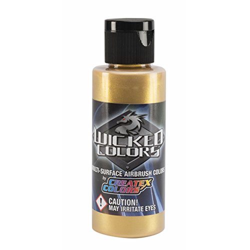 Createx Wicked W350 Gold 480ml Airbrush Farbe günstig von Createx