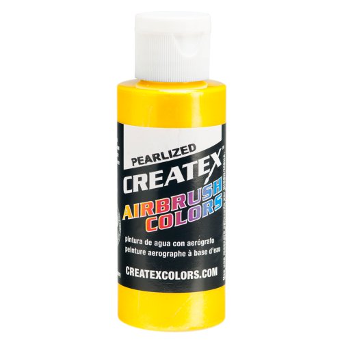 CREATEX 60 ml transparente Airbrush-Farbe (SUNRISE YELLOW) von Createx
