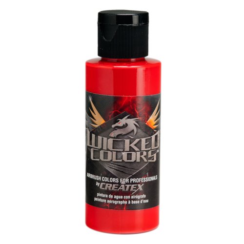 Farbe WICKED Colors W005 Red 60 ml von Createx