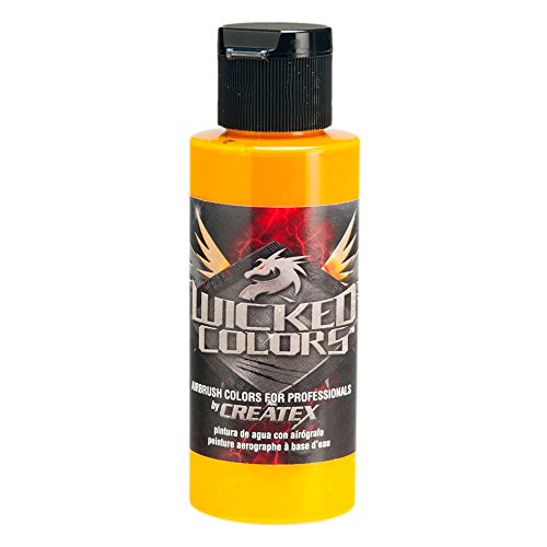 Farbe WICKED Colors W011 Golden Yellow 60 ml von Createx