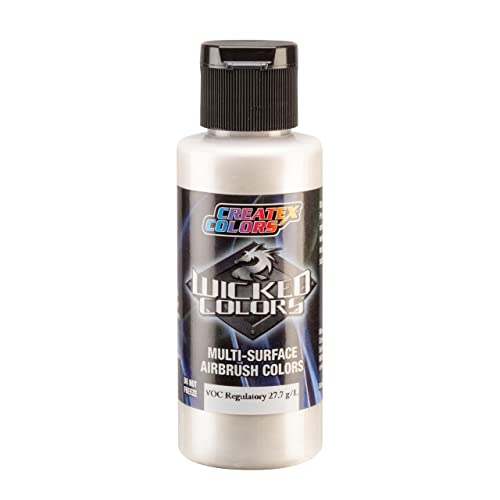 Wicked W360 Metallic White Fine [like Auto-Air 4330 Metallic White Fine] 60 ml von Createx