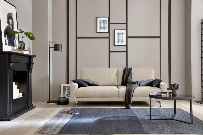 Creation BY ROLF BENZ 2-Sitzer CR.450, Designsofa, Loungesofa, Armlehne niedrig, Fuß chromfarben glänzend, Breite 164 cm von Creation BY ROLF BENZ