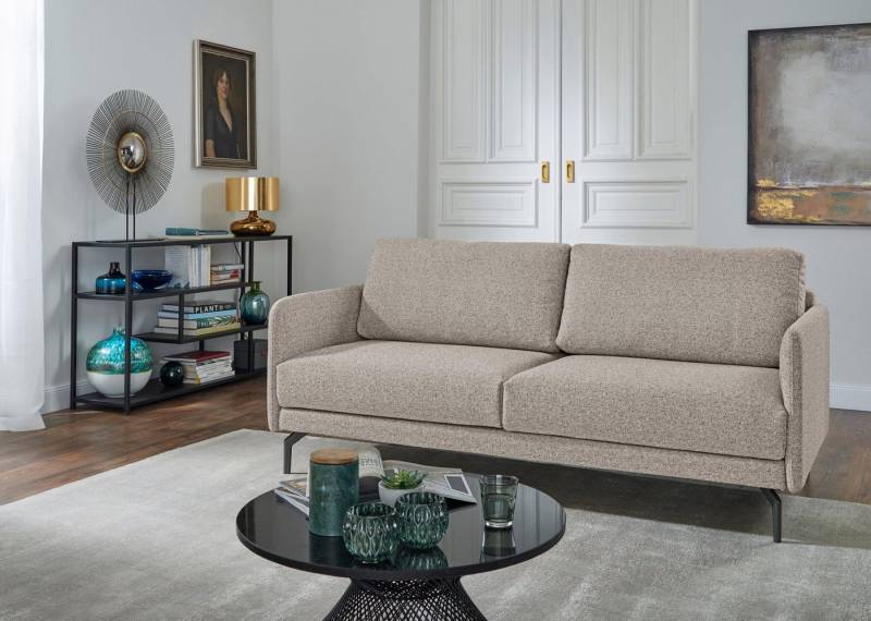 Creation BY ROLF BENZ 2-Sitzer CR.450, Designsofa, Loungesofa, Armlehne sehr schmal, Alugussfüße in umbragrau, Breite 150 cm von Creation BY ROLF BENZ