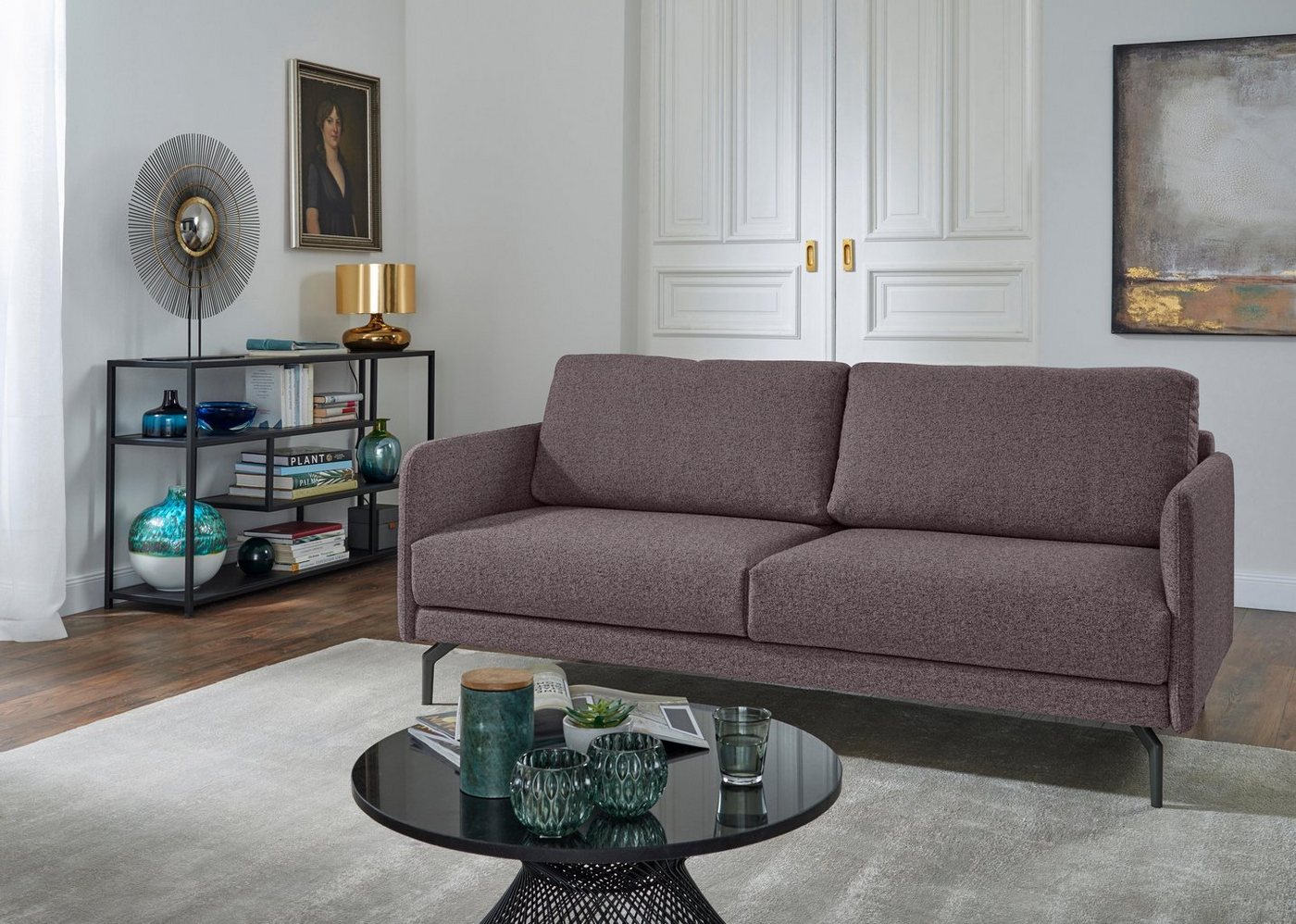 Creation BY ROLF BENZ 2-Sitzer CR.450, Designsofa, Loungesofa, Armlehne sehr schmal, Alugussfüße in umbragrau, Breite 150 cm Creation BY ROLF BENZ 2-Sitzer CR.450, Designsofa, Loungesofa, Armlehne sehr schmal, Alugussfüße in umbragrau, Breite 150 cm von Creation BY ROLF BENZ