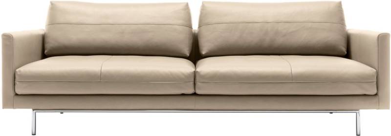 Creation BY ROLF BENZ 3,5-Sitzer CR.414, Designsofa, edles Sofa, Loungesofa, Ledersofa, klares Design, aus Leder oder Chenille, erstklassiger Sitzkomfort, legere Polsterung von Creation BY ROLF BENZ