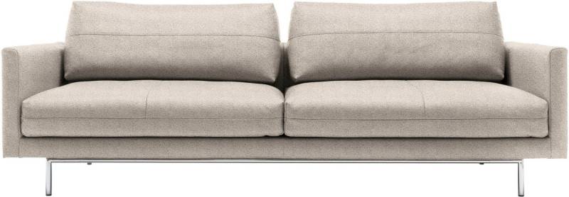 Creation BY ROLF BENZ 3,5-Sitzer CR.414, Designsofa, edles Sofa, Loungesofa, Ledersofa, klares Design, aus Leder oder Chenille, erstklassiger Sitzkomfort, legere Polsterung von Creation BY ROLF BENZ