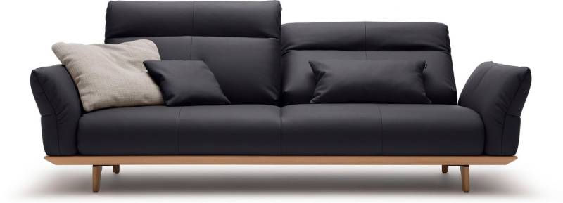 Creation BY ROLF BENZ 3,5-Sitzer CR.460, Sockel in Eiche, Füße Eiche natur, Breite 228 cm von Creation BY ROLF BENZ