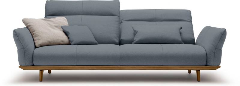 Creation BY ROLF BENZ 3,5-Sitzer CR.460, Sockel und Füße in Nussbaum, Breite 228 cm von Creation BY ROLF BENZ