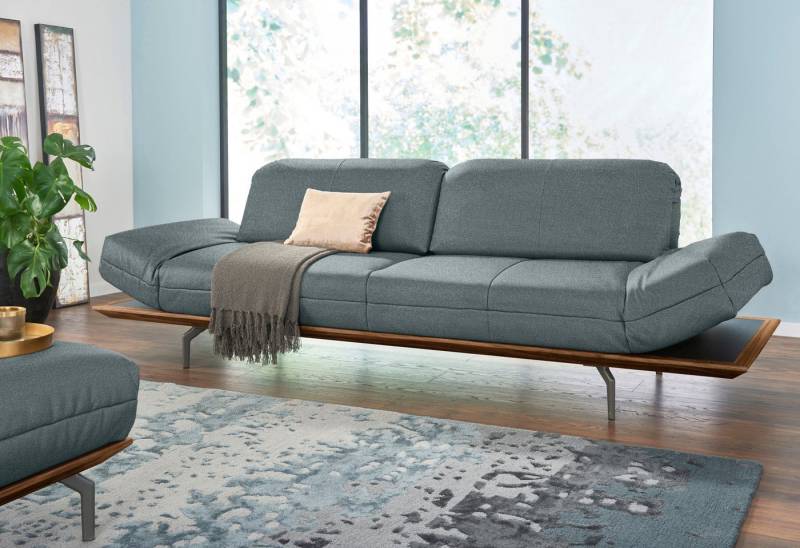Creation BY ROLF BENZ 3-Sitzer CR.420, Designsofa, Loungesofa, in 2 Qualitäten, Holzrahmen in Eiche Natur oder Nußbaum, Breite 232 cm von Creation BY ROLF BENZ