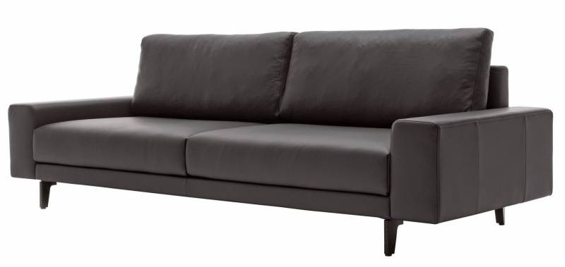 Creation BY ROLF BENZ 3-Sitzer CR.450, Designsofa, Loungesofa, Armlehne breit niedrig, Alugussfüße in umbragrau, Breite 220 cm von Creation BY ROLF BENZ