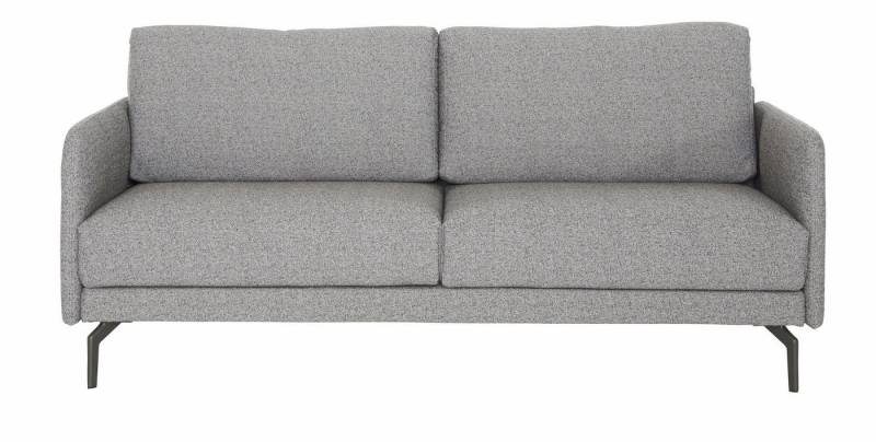 Creation BY ROLF BENZ 3-Sitzer CR.450, Designsofa, edles Sofa, Loungesofa, Ledersofa, klares Design, Armlehne sehr schmal, Breite 190 cm, Alugussfuß Umbragrau von Creation BY ROLF BENZ