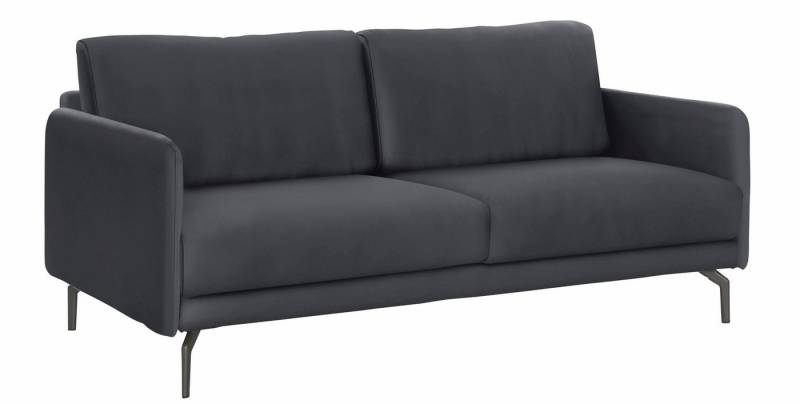 Creation BY ROLF BENZ 3-Sitzer CR.450, Designsofa, edles Sofa, Loungesofa, Ledersofa, klares Design, Armlehne sehr schmal, Breite 190 cm, Alugussfuß Umbragrau von Creation BY ROLF BENZ