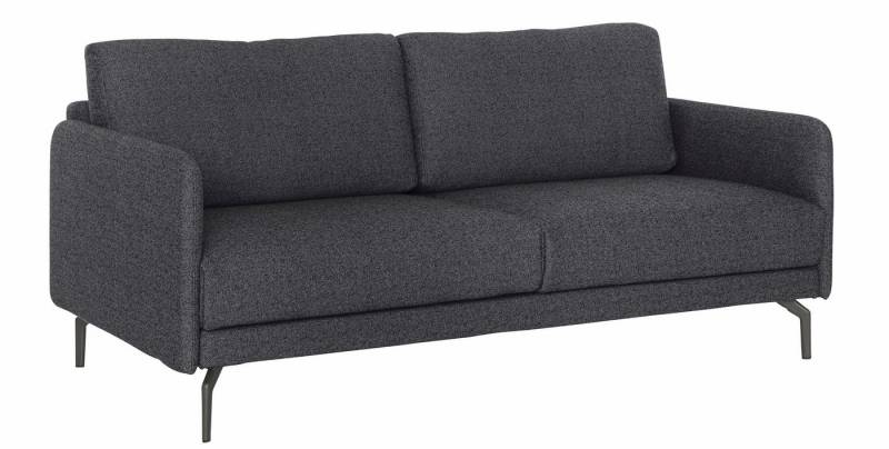 Creation BY ROLF BENZ 3-Sitzer CR.450, Designsofa, edles Sofa, Loungesofa, Ledersofa, klares Design, Armlehne sehr schmal, Breite 190 cm, Alugussfuß Umbragrau von Creation BY ROLF BENZ