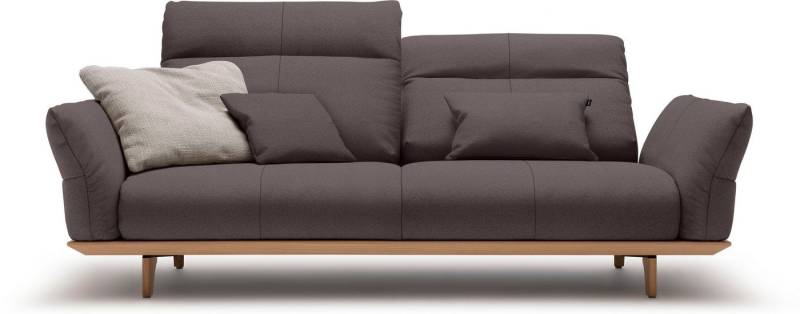 Creation BY ROLF BENZ 3-Sitzer CR.460, Sockel in Eiche, Füße Eiche natur, Breite 208 cm von Creation BY ROLF BENZ