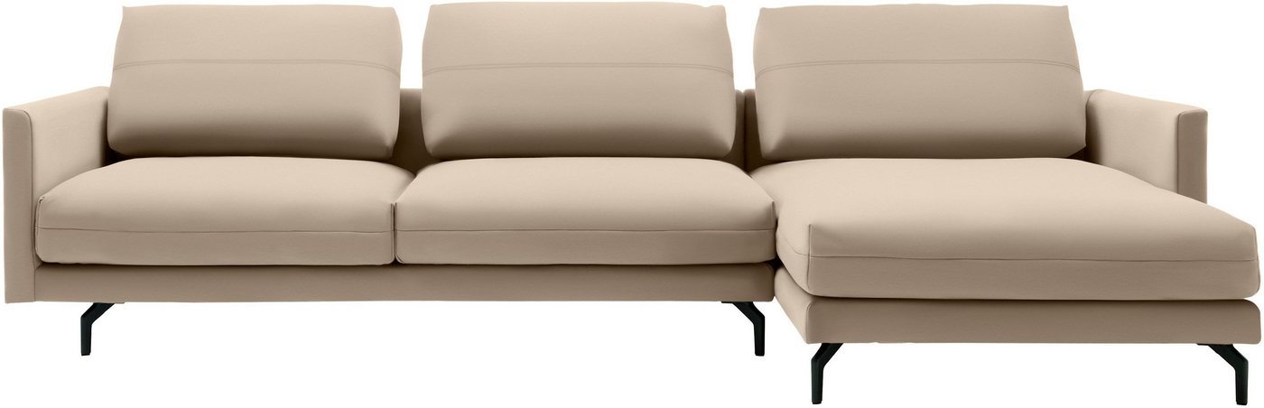 Creation BY ROLF BENZ Ecksofa CR.414, Designecksofa, Polsterecke, L-Form, wahlweise aus feinstem Rindsleder oder hochwertigem Chenille von Creation BY ROLF BENZ