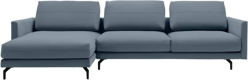 Creation BY ROLF BENZ Ecksofa CR.414, Designecksofa, Polsterecke, L-Form, wahlweise aus feinstem Rindsleder oder hochwertigem Chenille von Creation BY ROLF BENZ