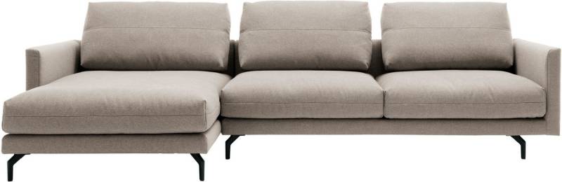 Creation BY ROLF BENZ Ecksofa CR.414, Designecksofa, Polsterecke, L-Form, wahlweise aus feinstem Rindsleder oder hochwertigem Chenille von Creation BY ROLF BENZ