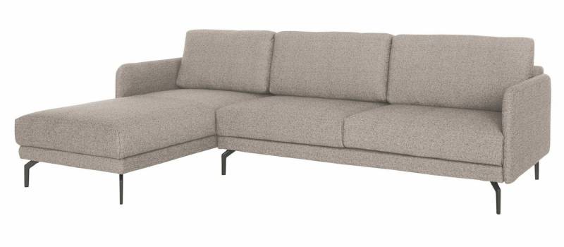 Creation BY ROLF BENZ Ecksofa CR.450, Designecksofa, L-Form, Armlehne sehr schmal, Breite 274 cm, Alugussfuß Umbragrau von Creation BY ROLF BENZ