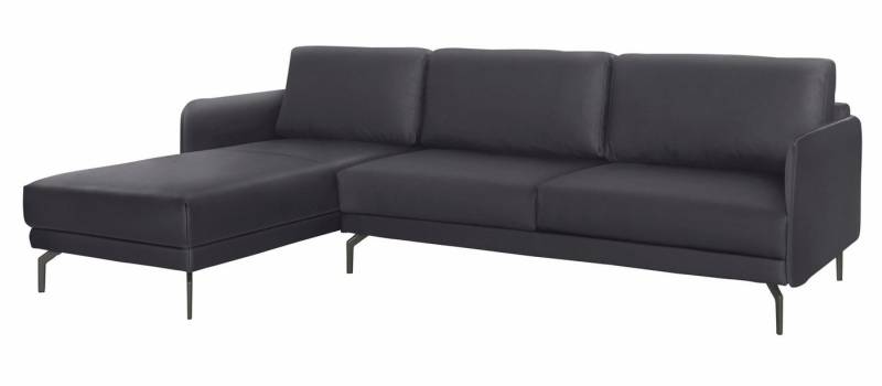 Creation BY ROLF BENZ Ecksofa CR.450, Designecksofa, L-Form, Armlehne sehr schmal, Breite 274 cm, Alugussfuß Umbragrau von Creation BY ROLF BENZ