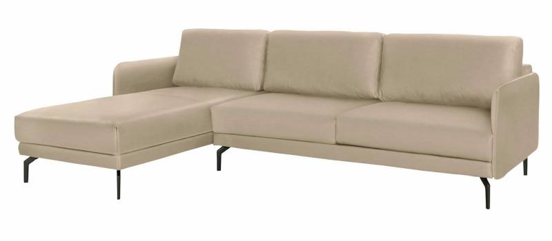 Creation BY ROLF BENZ Ecksofa CR.450, Designecksofa, Polsterecke, L-Form, Armlehne sehr schmal, Breite 234 cm, Alugussfüße in umbragrau von Creation BY ROLF BENZ