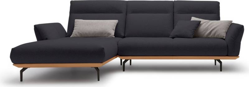 Creation BY ROLF BENZ Ecksofa CR.460, Sockel in Eiche, Alugussfüße in umbragrau, Breite 298 cm von Creation BY ROLF BENZ