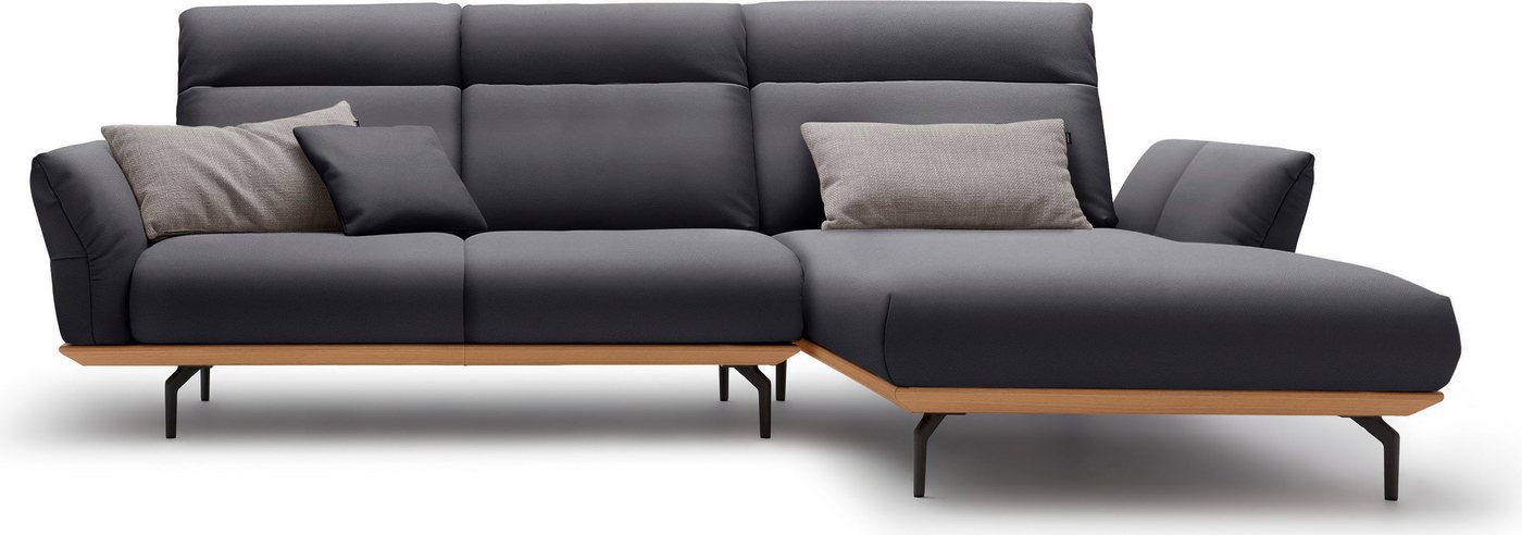 Creation BY ROLF BENZ Ecksofa CR.460, Sockel in Eiche, Alugussfüße in umbragrau, Breite 298 cm Creation BY ROLF BENZ Ecksofa CR.460, Sockel in Eiche, Alugussfüße in umbragrau, Breite 298 cm von Creation BY ROLF BENZ