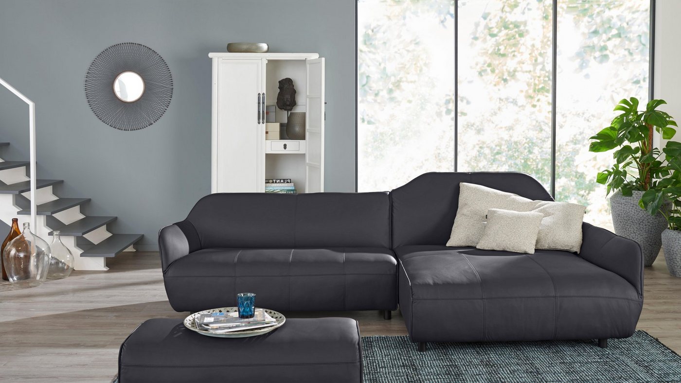 Creation BY ROLF BENZ Ecksofa CR.480, Designecksofa, L-Form, Wahlweise aus Leder oder Chenille Creation BY ROLF BENZ Ecksofa CR.480, Designecksofa, L-Form, Wahlweise aus Leder oder Chenille von Creation BY ROLF BENZ
