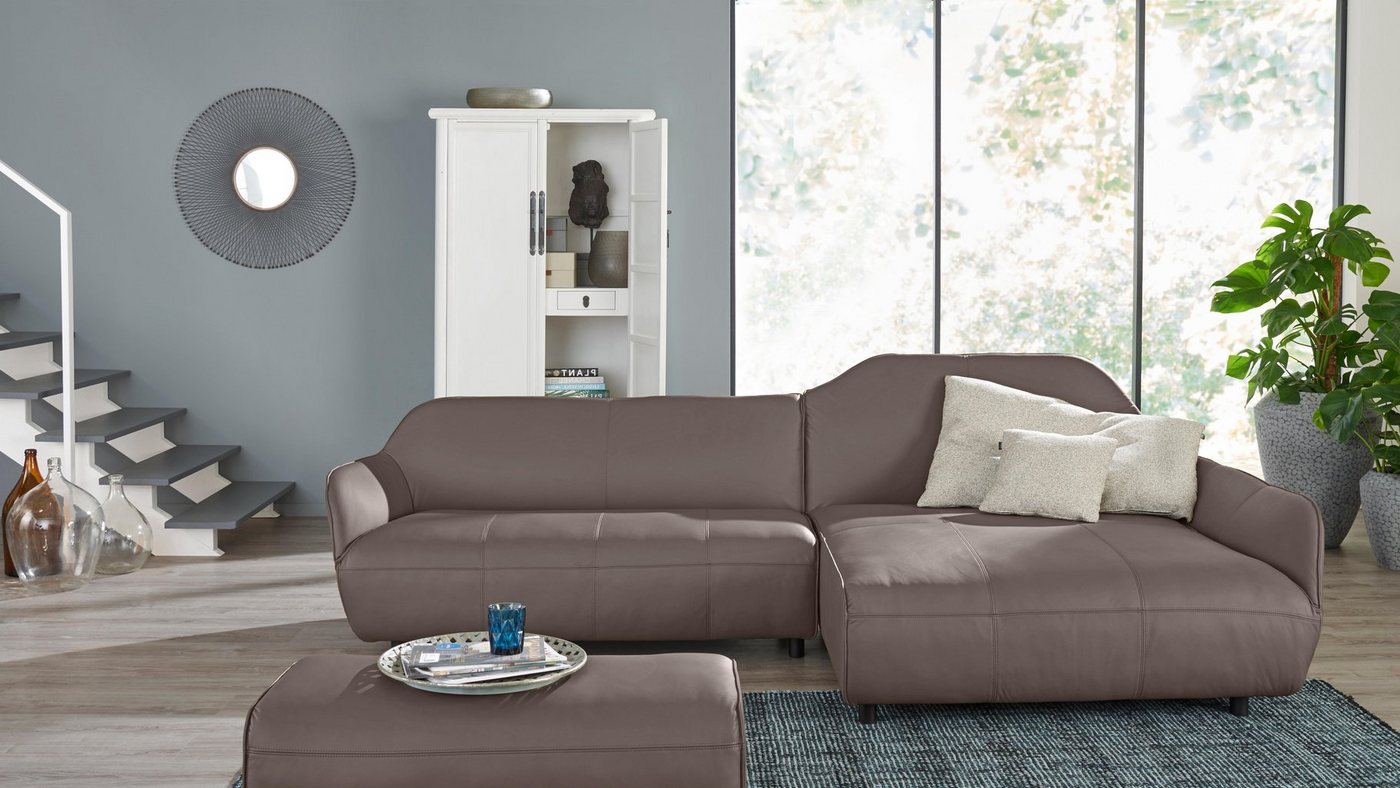 Creation BY ROLF BENZ Ecksofa CR.480, Designecksofa, L-Form, Wahlweise aus Leder oder Chenille Creation BY ROLF BENZ Ecksofa CR.480, Designecksofa, L-Form, Wahlweise aus Leder oder Chenille von Creation BY ROLF BENZ