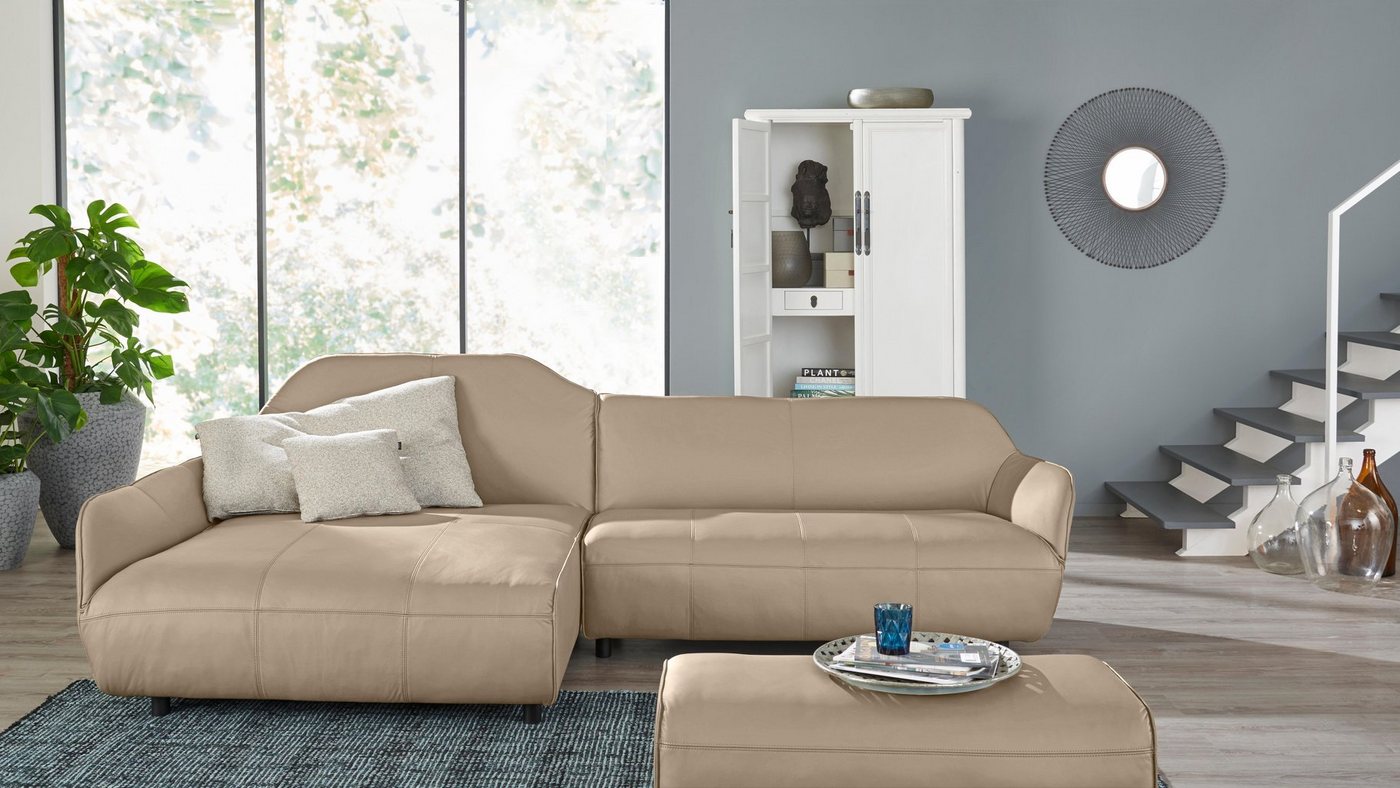 Creation BY ROLF BENZ Ecksofa CR.480, Designecksofa, L-Form, Wahlweise aus Leder oder Chenille Creation BY ROLF BENZ Ecksofa CR.480, Designecksofa, L-Form, Wahlweise aus Leder oder Chenille von Creation BY ROLF BENZ