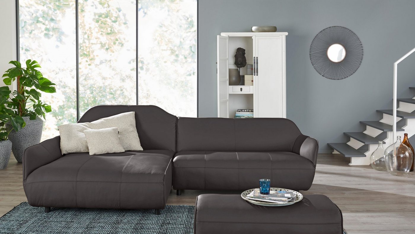 Creation BY ROLF BENZ Ecksofa CR.480, Designecksofa, L-Form, Wahlweise aus Leder oder Chenille Creation BY ROLF BENZ Ecksofa CR.480, Designecksofa, L-Form, Wahlweise aus Leder oder Chenille von Creation BY ROLF BENZ