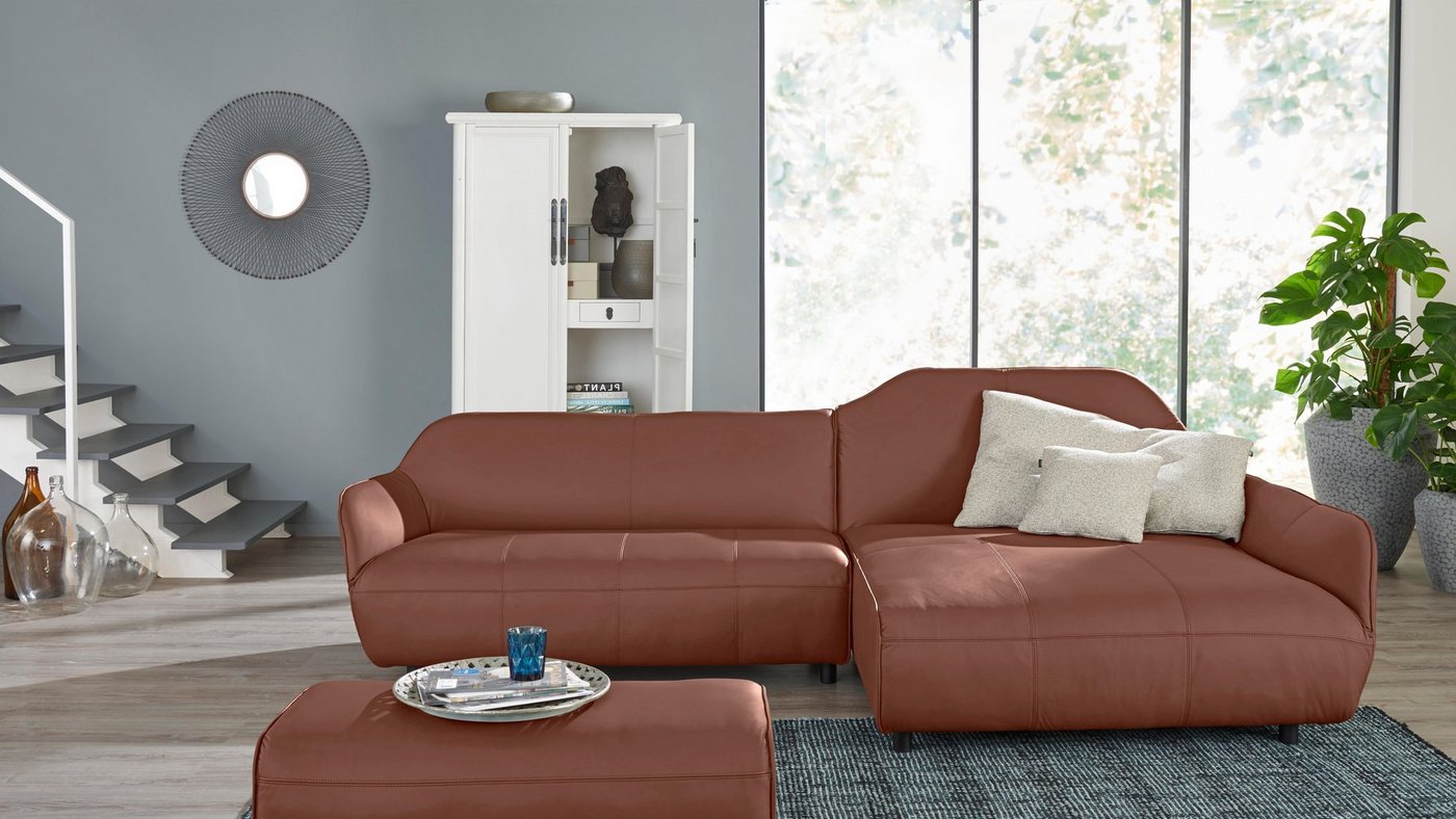 Creation BY ROLF BENZ Ecksofa CR.480, Designecksofa, L-Form, Wahlweise aus Leder oder Chenille Creation BY ROLF BENZ Ecksofa CR.480, Designecksofa, L-Form, Wahlweise aus Leder oder Chenille von Creation BY ROLF BENZ