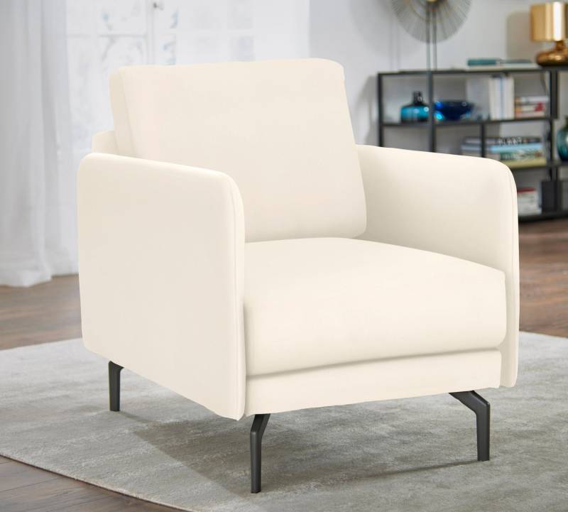 Creation BY ROLF BENZ Sessel CR.450, Designsessel, Loungesessel, Armlehne sehr schmal, Breite 70 cm, Alugussfuß Umbragrau von Creation BY ROLF BENZ