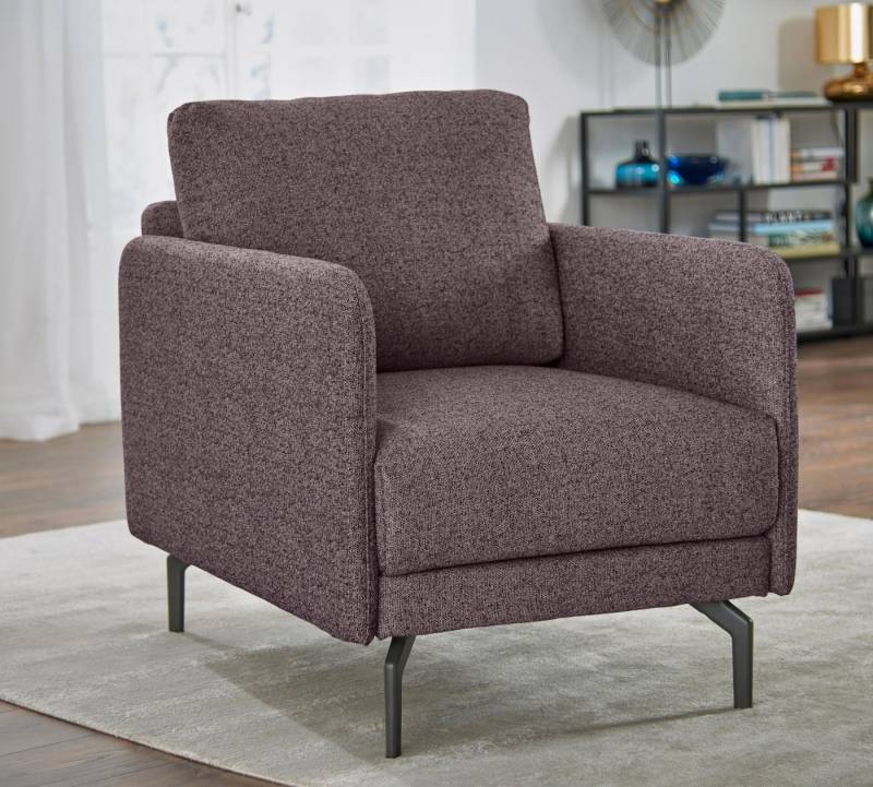 Creation BY ROLF BENZ Sessel CR.450, Designsessel, Loungesessel, Armlehne sehr schmal, Breite 70 cm, Alugussfuß Umbragrau von Creation BY ROLF BENZ