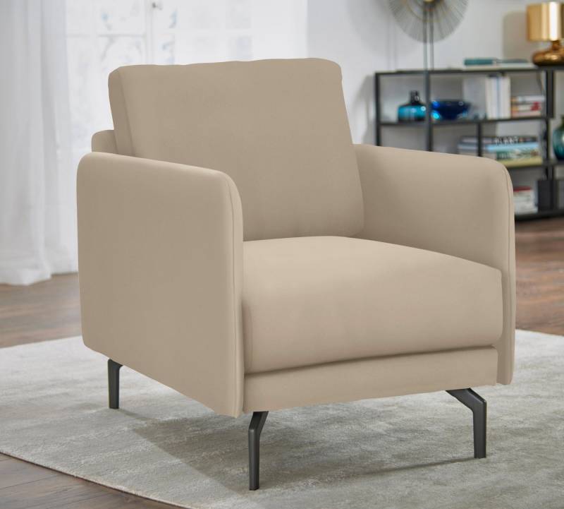 Creation BY ROLF BENZ Sessel CR.450, Designsessel, Loungesessel, Armlehne sehr schmal, Breite 70 cm, Alugussfuß Umbragrau von Creation BY ROLF BENZ