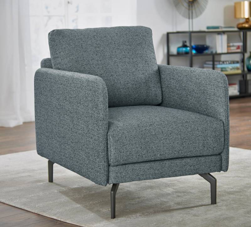 Creation BY ROLF BENZ Sessel CR.450, Designsessel, Loungesessel, Armlehne sehr schmal, Breite 70 cm, Alugussfuß Umbragrau von Creation BY ROLF BENZ