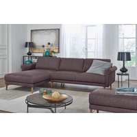 Creation BY ROLF BENZ Ecksofa "CR.450, Designecksofa, L-Form", Armlehne Schnecke modern Landhaus, Breite 262 cm, Fuß Nussbaum Creation BY ROLF BENZ Ecksofa "CR.450, Designecksofa, L-Form", Armlehne Schnecke modern Landhaus, Breite 262 cm, Fuß Nussbaum von Creation By Rolf Benz