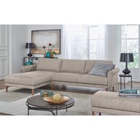 Creation BY ROLF BENZ Ecksofa "CR.450, Designecksofa, L-Form", Armlehne Schnecke modern Landhaus, Breite 262 cm, Fuß Nussbaum Creation BY ROLF BENZ Ecksofa "CR.450, Designecksofa, L-Form", Armlehne Schnecke modern Landhaus, Breite 262 cm, Fuß Nussbaum von Creation By Rolf Benz