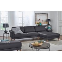 Creation BY ROLF BENZ Ecksofa "CR.450, Designecksofa, L-Form", Armlehne Schnecke modern Landhaus, Breite 262 cm, Fuß Nussbaum Creation BY ROLF BENZ Ecksofa "CR.450, Designecksofa, L-Form", Armlehne Schnecke modern Landhaus, Breite 262 cm, Fuß Nussbaum von Creation By Rolf Benz