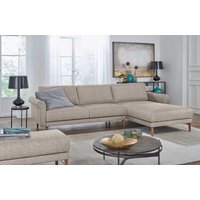 Creation BY ROLF BENZ Ecksofa "CR.450, Designecksofa, L-Form", Armlehne Schnecke modern Landhaus, Breite 262 cm, Fuß Nussbaum Creation BY ROLF BENZ Ecksofa "CR.450, Designecksofa, L-Form", Armlehne Schnecke modern Landhaus, Breite 262 cm, Fuß Nussbaum von Creation By Rolf Benz