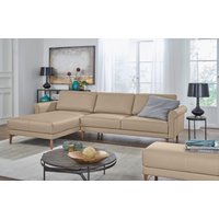 Creation BY ROLF BENZ Ecksofa "CR.450, Designecksofa, L-Form", Armlehne Schnecke modern Landhaus, Breite 262 cm, Fuß Nussbaum Creation BY ROLF BENZ Ecksofa "CR.450, Designecksofa, L-Form", Armlehne Schnecke modern Landhaus, Breite 262 cm, Fuß Nussbaum von Creation By Rolf Benz