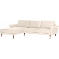 Creation BY ROLF BENZ Ecksofa "CR.450, Designecksofa, L-Form", Armlehne Schnecke modern Landhaus, Breite 262 cm, Fuß Nussbaum Creation BY ROLF BENZ Ecksofa "CR.450, Designecksofa, L-Form", Armlehne Schnecke modern Landhaus, Breite 262 cm, Fuß Nussbaum von Creation By Rolf Benz