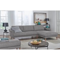 Creation BY ROLF BENZ Ecksofa "CR.450, Designecksofa, L-Form", Armlehne Schnecke modern Landhaus, Breite 262 cm, Fuß Nussbaum Creation BY ROLF BENZ Ecksofa "CR.450, Designecksofa, L-Form", Armlehne Schnecke modern Landhaus, Breite 262 cm, Fuß Nussbaum von Creation By Rolf Benz