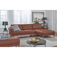Creation BY ROLF BENZ Ecksofa "CR.450, Designecksofa, L-Form", Armlehne Schnecke modern Landhaus, Breite 262 cm, Fuß Nussbaum Creation BY ROLF BENZ Ecksofa "CR.450, Designecksofa, L-Form", Armlehne Schnecke modern Landhaus, Breite 262 cm, Fuß Nussbaum von Creation By Rolf Benz